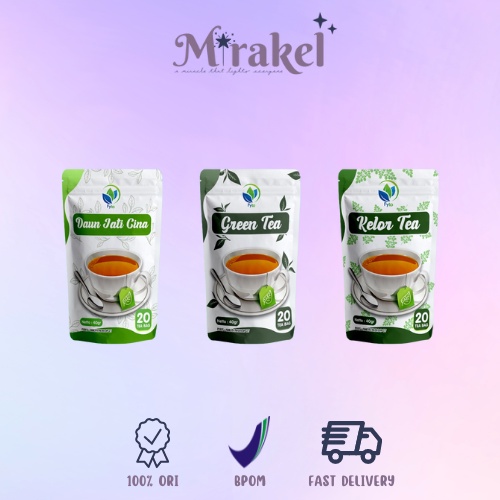 

[BUY 2 GET 1 FREE] Fyto Detox Tea | Kelor Tea | Green Tea | Teh Daun Jati Cina 20bags