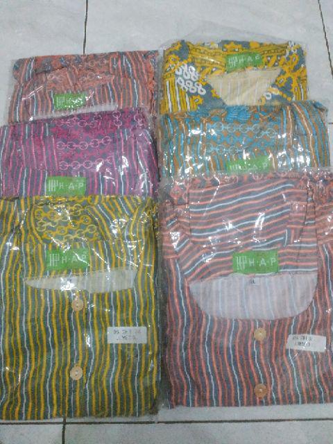 Abaya Gamis Batik Hap Batik  Jumbo Busui