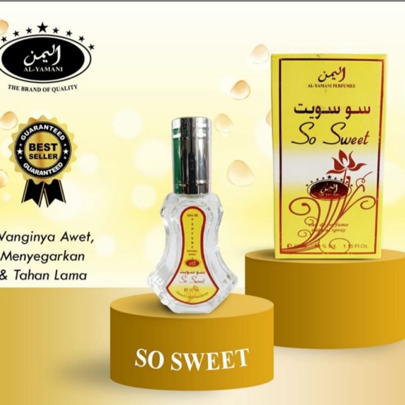 Parfum Al Yamani Spray 35ml Aroma So Sweet