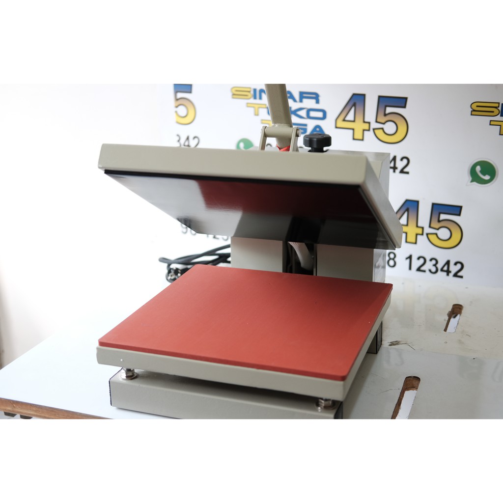 MESIN PRES SABLON WEIJIE 38 x 38 cm PRESS KERAH