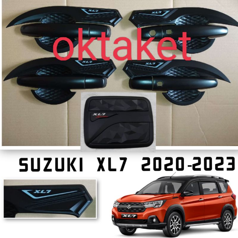 paket outer handle tank cover Suzuki XL7 2020 2022 2023 Exclusive Hitam