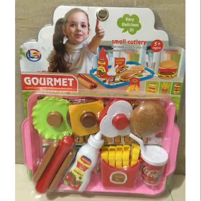 MAINAN MASAKAN, MAINAN GOURMET SET TELUR