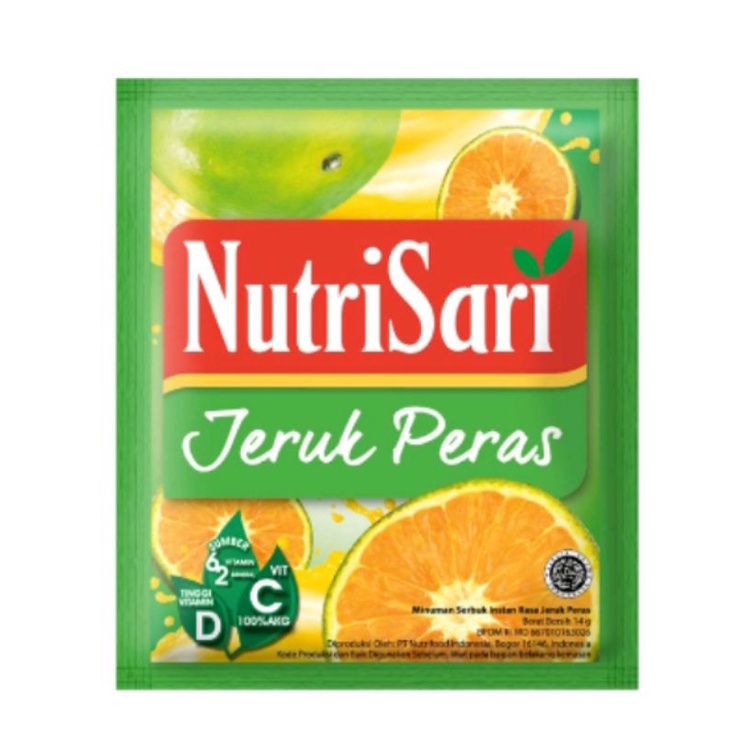 

Nutrisari Jeruk Peras