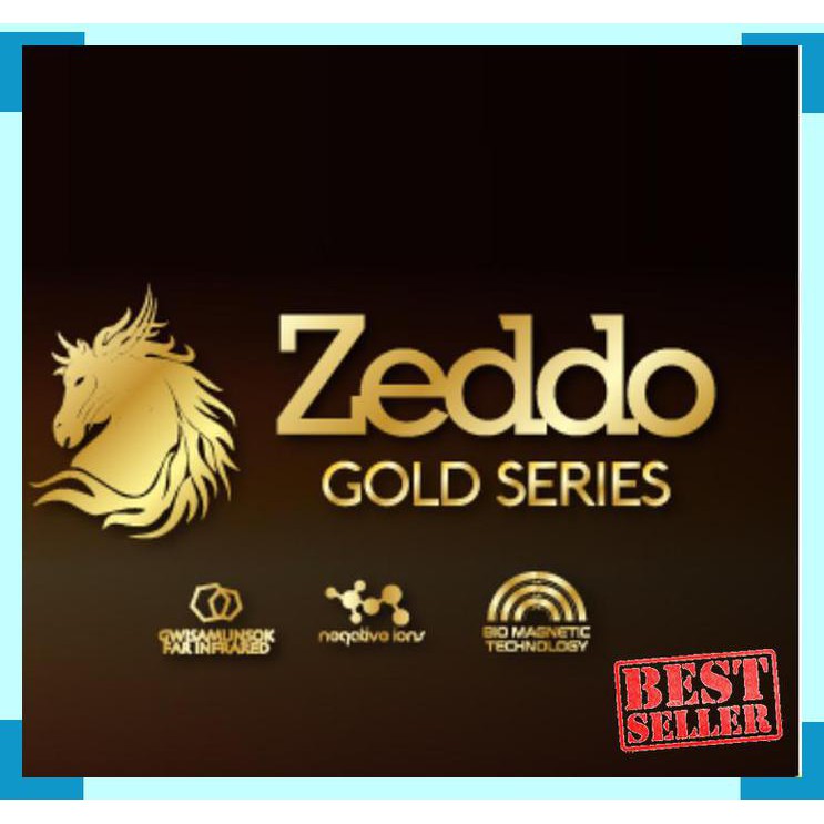 Populer Zeddo Gold Series New Generation / Celana Dalam Terapi Generasi Baru - Hitam- M