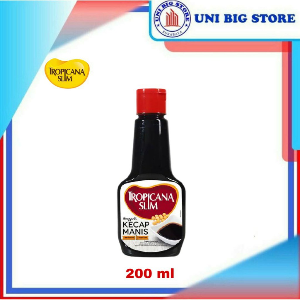 

Tropicana Slim Kecap Manis 200 ml Sugar Free Sweet Soy Sauce