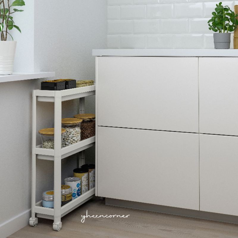 Shelf Trolley / Rak Kamar Mandi Troli / Rak Dapur Troli