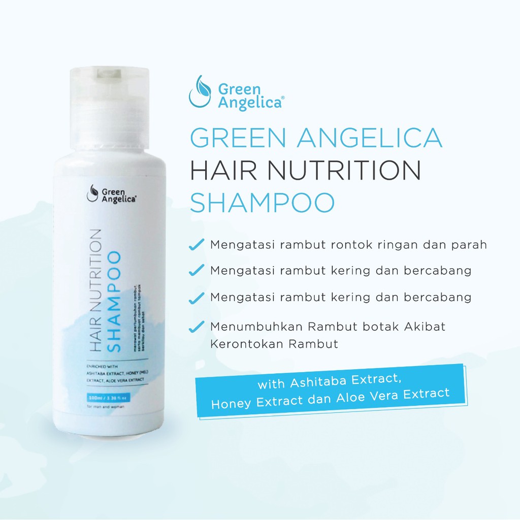 Hair Nutrition Shampoo Cara Ampuh Menumbuhkan Rambut  