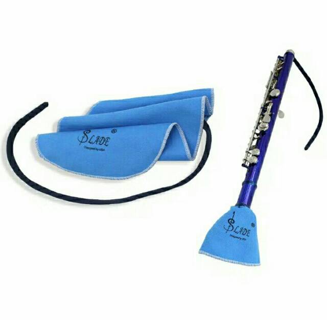 Kain pembersih merk Slade untuk saxophone trumpet pembersih baritone tuba clarinet