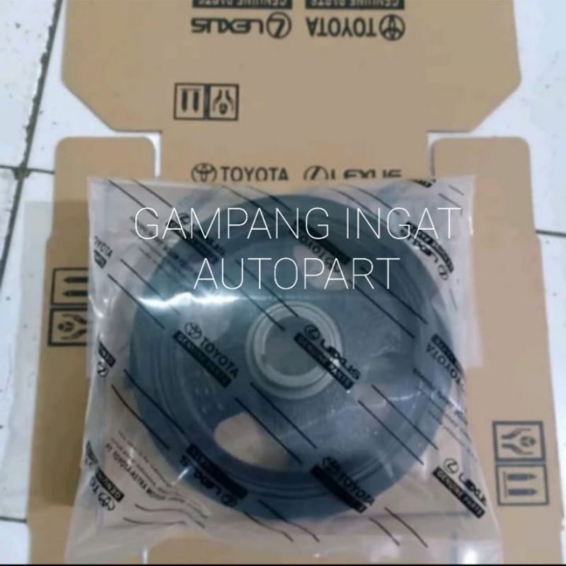 Pully Kruk As Poli Ker As Pulley Crankshaft Avanza Xenia 1300cc 1.3 1300 cc ORIGINAL