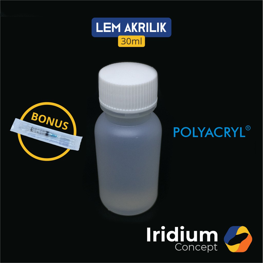 

Lem akrilik Polyacryl 30 ml Acrylic glue Polyacrylic