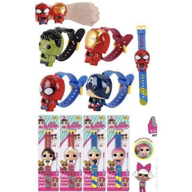 CUCI GUDANG JAM TANGAN anak PENCET