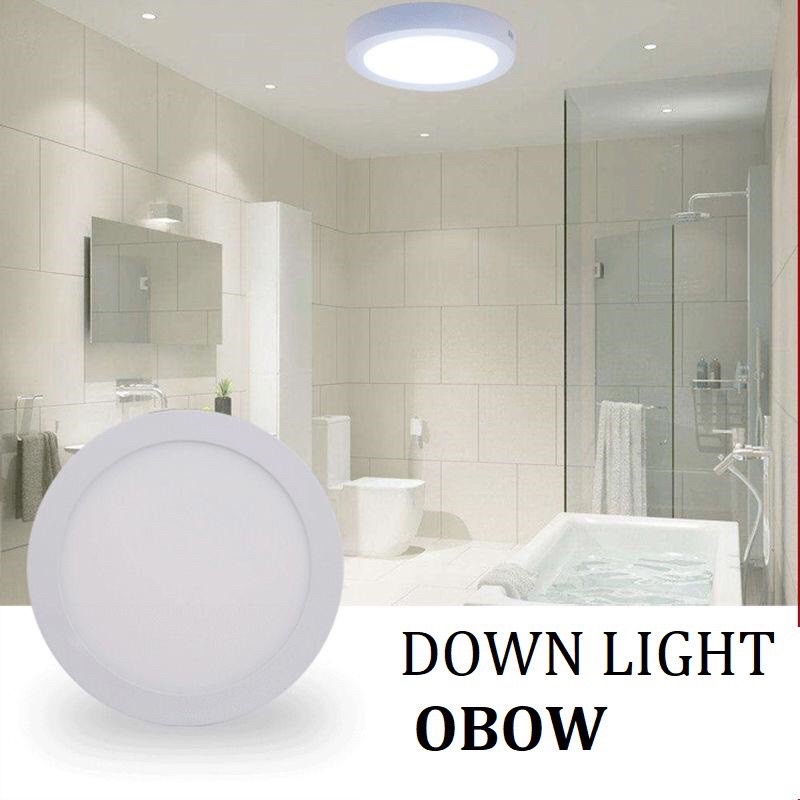 Lampu Downlight ACE 6w/12w/18w/24w Lampu downlight OB Out Bow Timbul Warna Putih Bulat