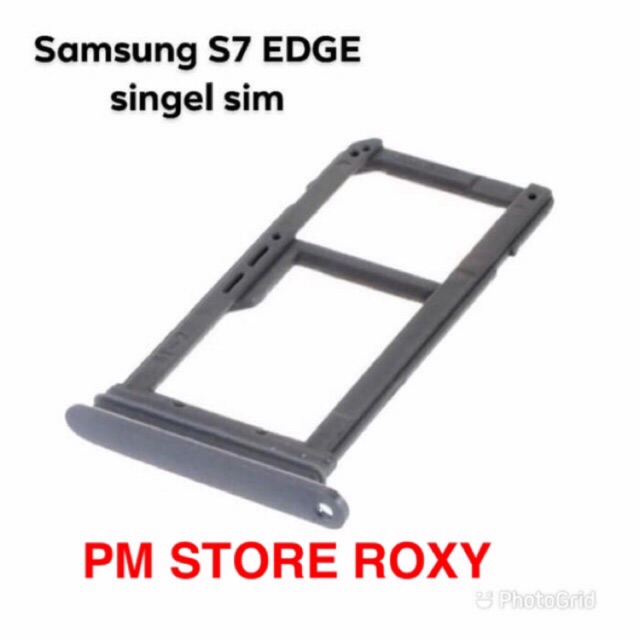 Sim Tray Card Slot Lock Samsung Galaxy S7 EDGE G935 Singel Sim