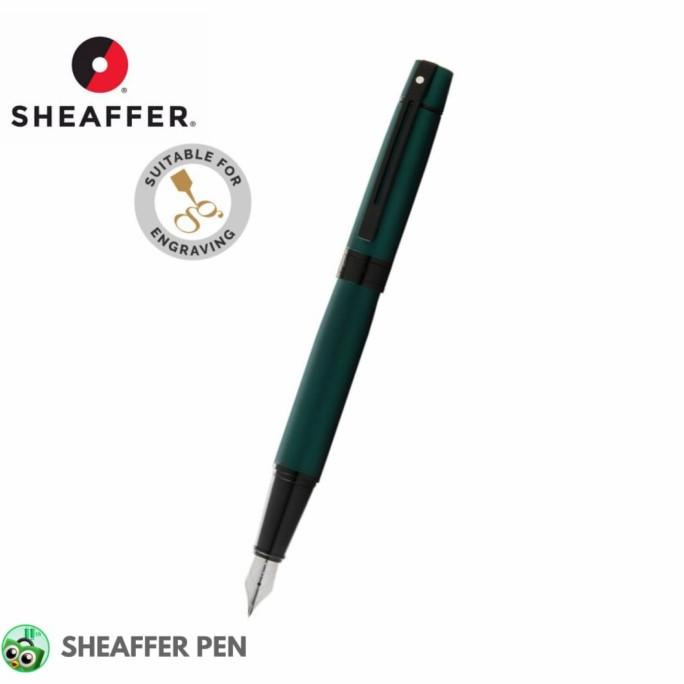 

Sheaffer 300 Matte Green Lacquer Fountain Pen