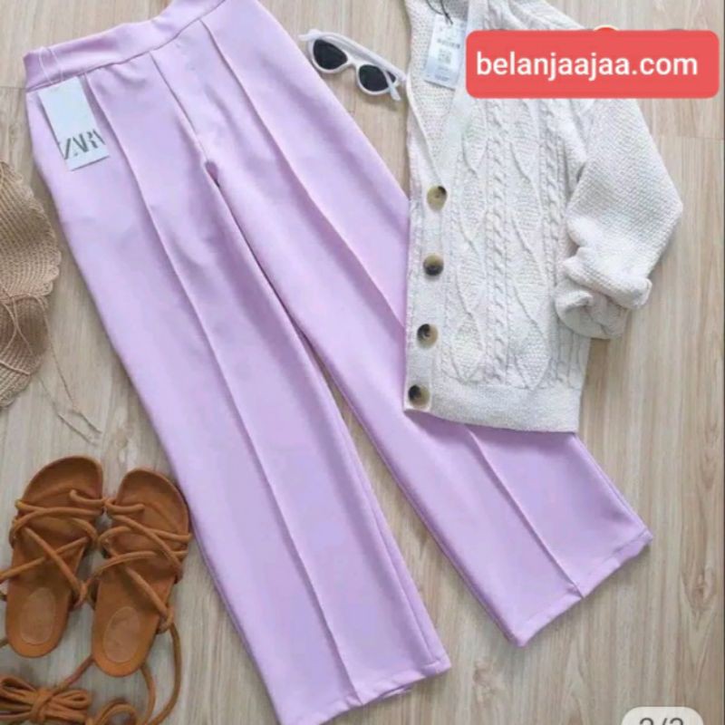 Helix Pants / pakaian wanita / Bawahan wanita / celana kulot / kulot scuba / celana terlaris