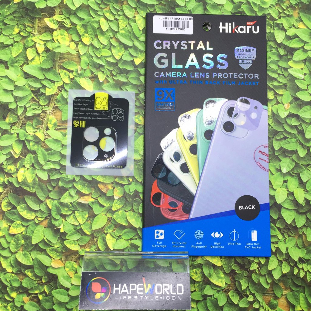 CRYSTAL GLASS CAMERA LENS PROTECTOR PELINDUNG KAMERA UNTUK IPHONE 11 PRO MAX,IPHONE 11 PRO,IPHONE 11