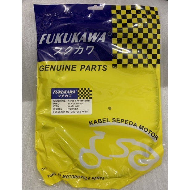 KABEL GAS FORCE 1 ZR F1ZR FORCE1 ZR FUKUKAWA