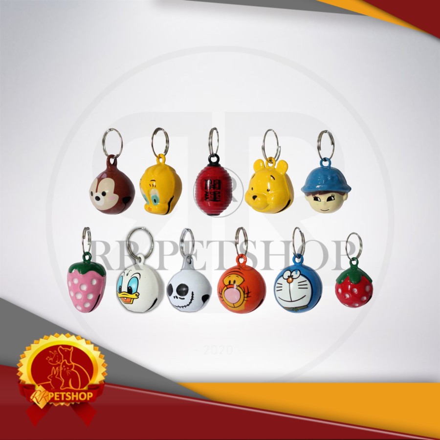 Bell motif Kalung hewan aksesoris kucing/anjing