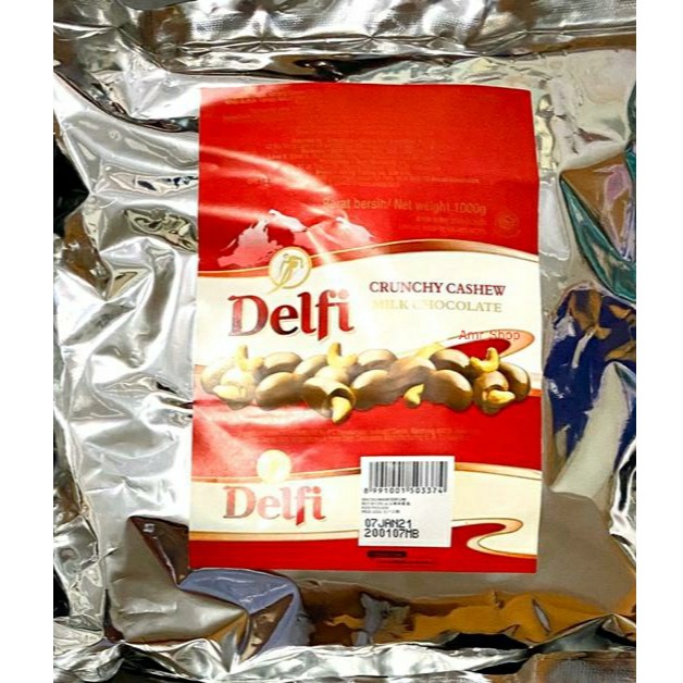 

Coklat Delfi Crunchy Cashew Milk Chocolate