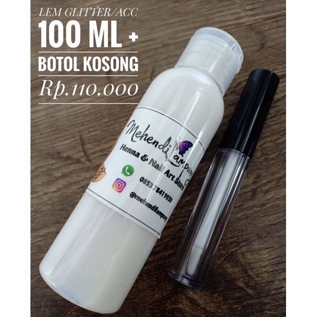 LEM HENNA LEM GLITTER LEM PERMATA