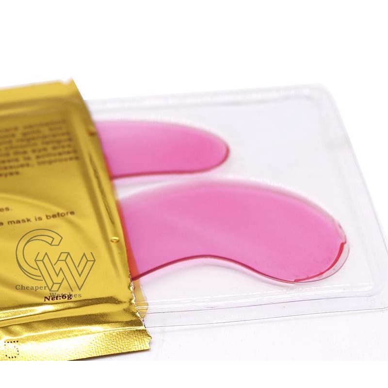 Cheaper-Masker Mata Emas Kolagen Harga 500 pasang Collagen Crystal Eye Mask Termurah