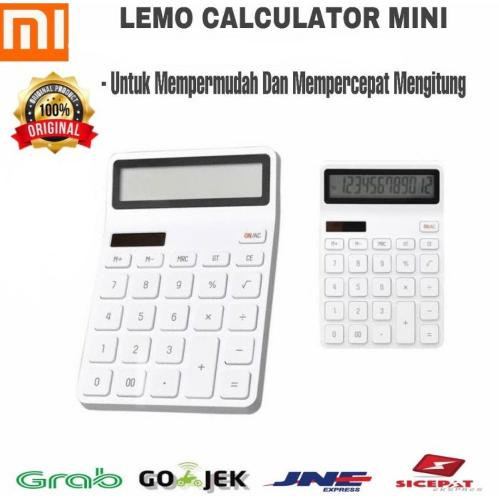 

Mi Kaco LEMO K1412 12-Digit Desktop Calculator (White) kalkulator