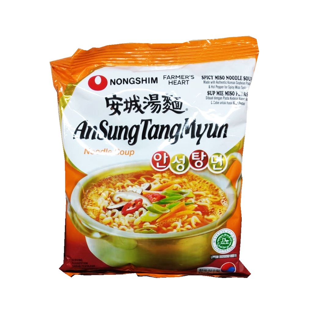 

NONGSHIM FARMER'S HEART AnSungTangMyun 125g