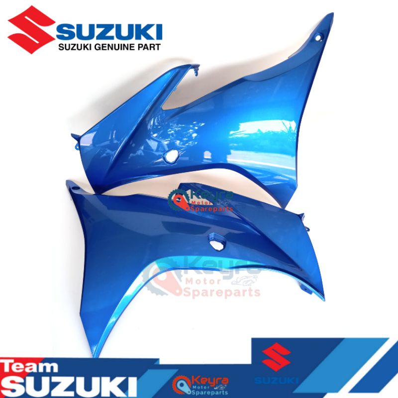 COVER FAIRING COWLING GSX R 150 BIRU ASLI ORIGINAL SUZUKI