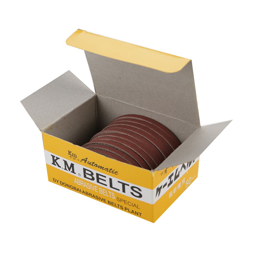 Abrasive Belts - KM Belts - Asahan untuk Mesin Potong Bahan KM 5&quot; &amp; 6&quot;