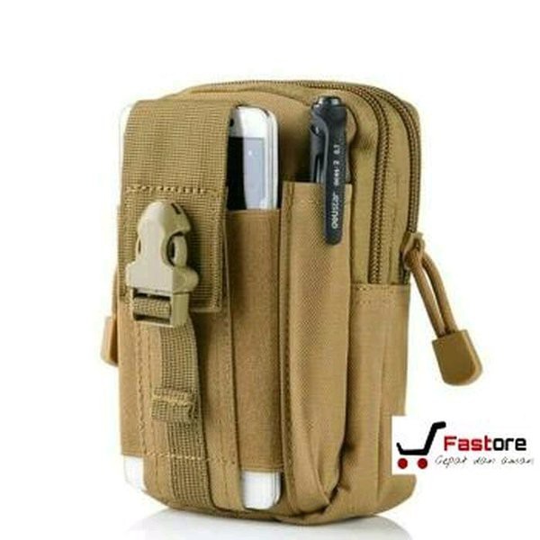 Dompet Ikat Pinggang Army / Dompet Army untuk HP , Pulpen, Senter Swat, dll