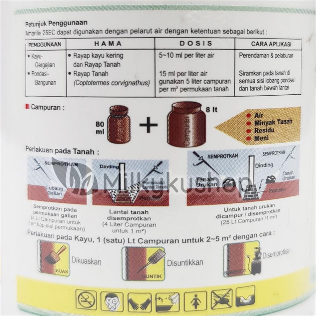 AMARILIS 25 EC 80 ML TERMITISIDA PESTISIDA OBAT RAYAP