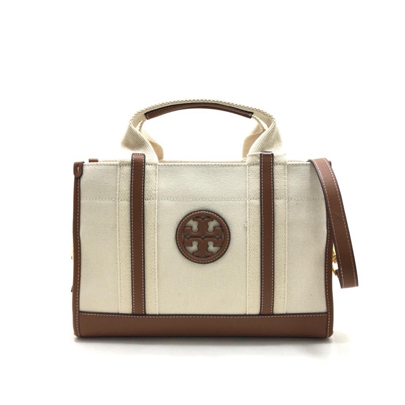 Tory Burch Robinson Canvas Tote Bag