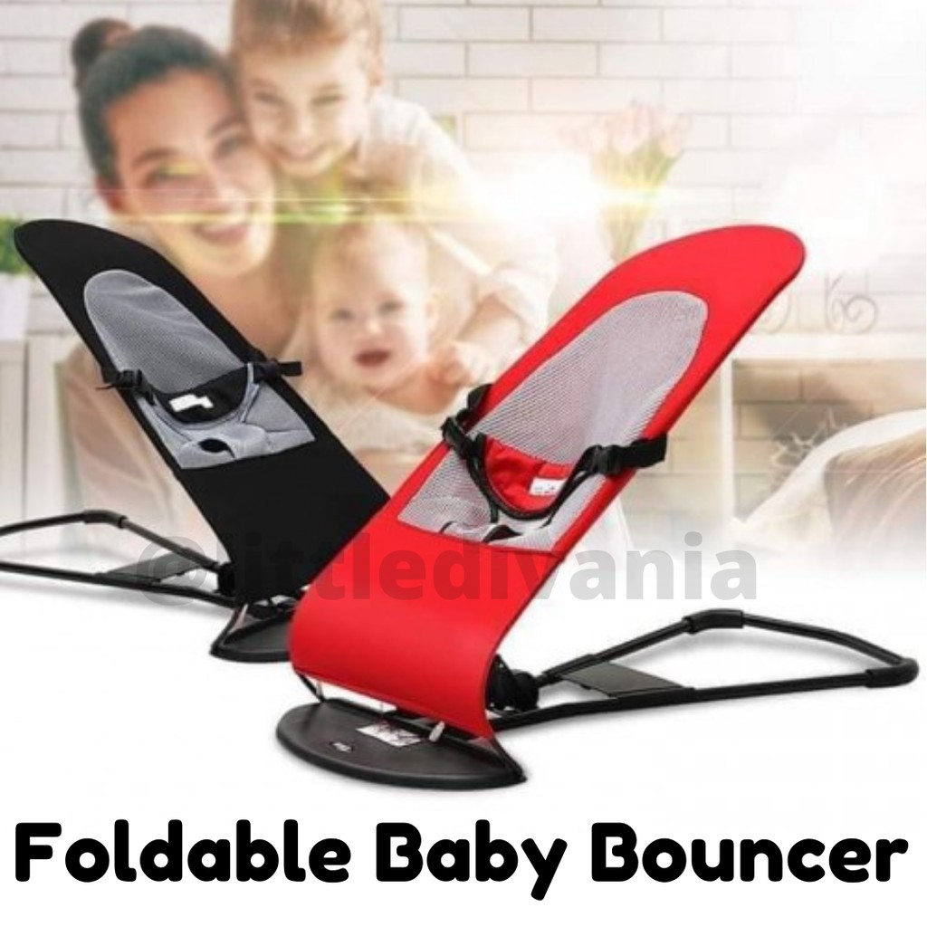 Kursi Goyang Ayunan Lipat Bouncer Bayi Baby Infant Bouncher Tempat Tidur kado lahiran ayunan chn