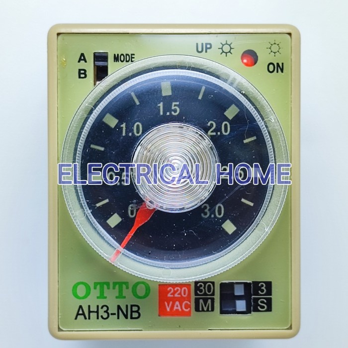 Multi Range Timer Switch AH3-NA/NB/NC OTTO