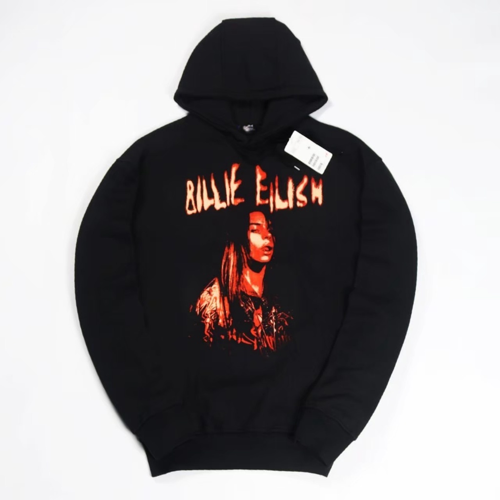 JAKET SWEATER HOODIE BILLIE EILISH FULL PICTURE SIMPLE UNISEX GOOD QUALITY