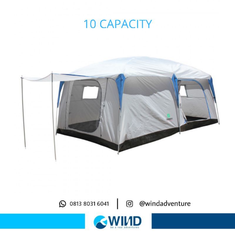 TENDA CAMPING  GLAMPING CONSINA FAMILY 10