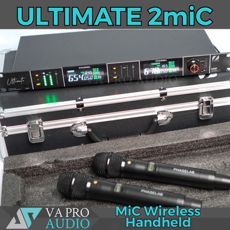 Microphone wireless phaselab ultimate mic wirless handheld