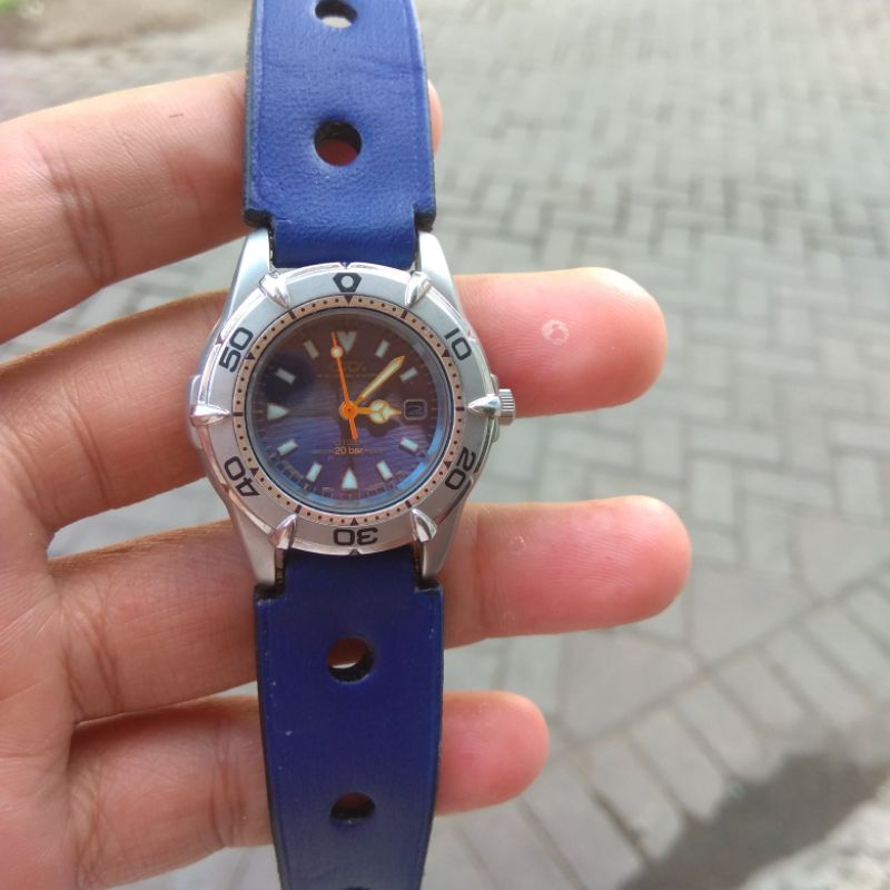 Jam tangan second original CITIZEN OXY ECO DRIVE 8511-L16380