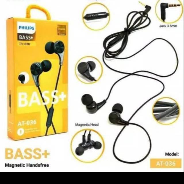 HEADSET PHILIPS QP-036 MAGNET