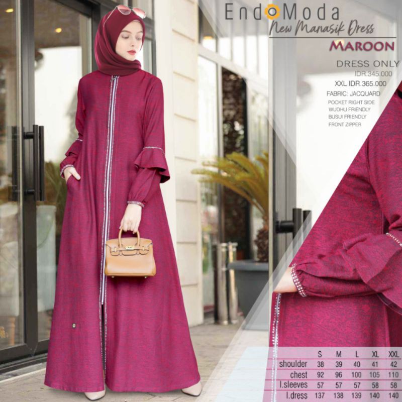 GAMIS ENDOMODA NEW MANASIK DRESS