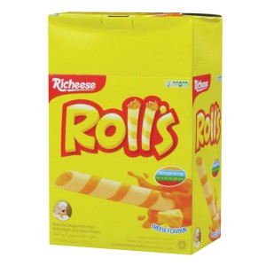 

RICHEESE Nabati Rolls Cheese Wafer Stick (20pcs)