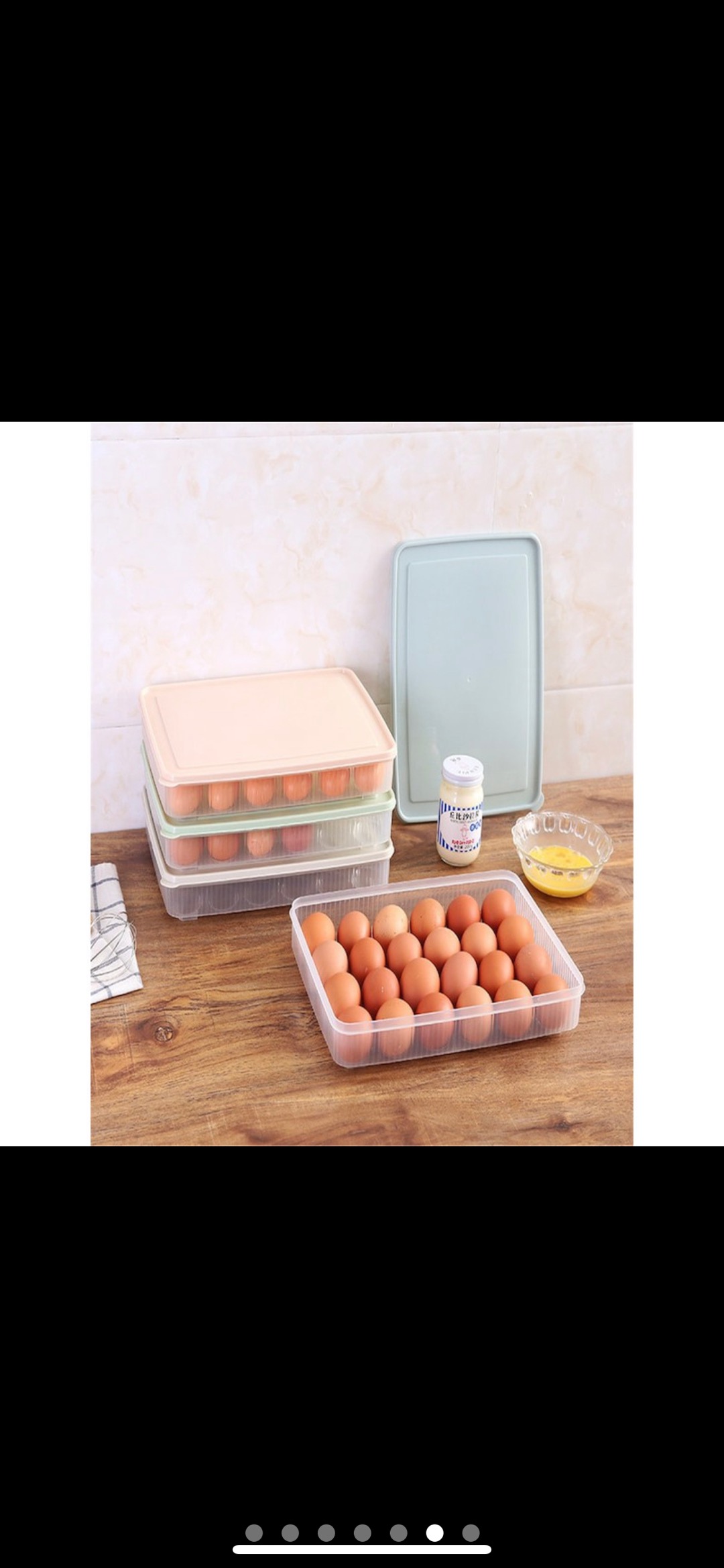 Kotak Telur / Tempat Telur / Box Telur / Rak Telor / Tempat Telor Ayam [ Isi 24 Pcs]