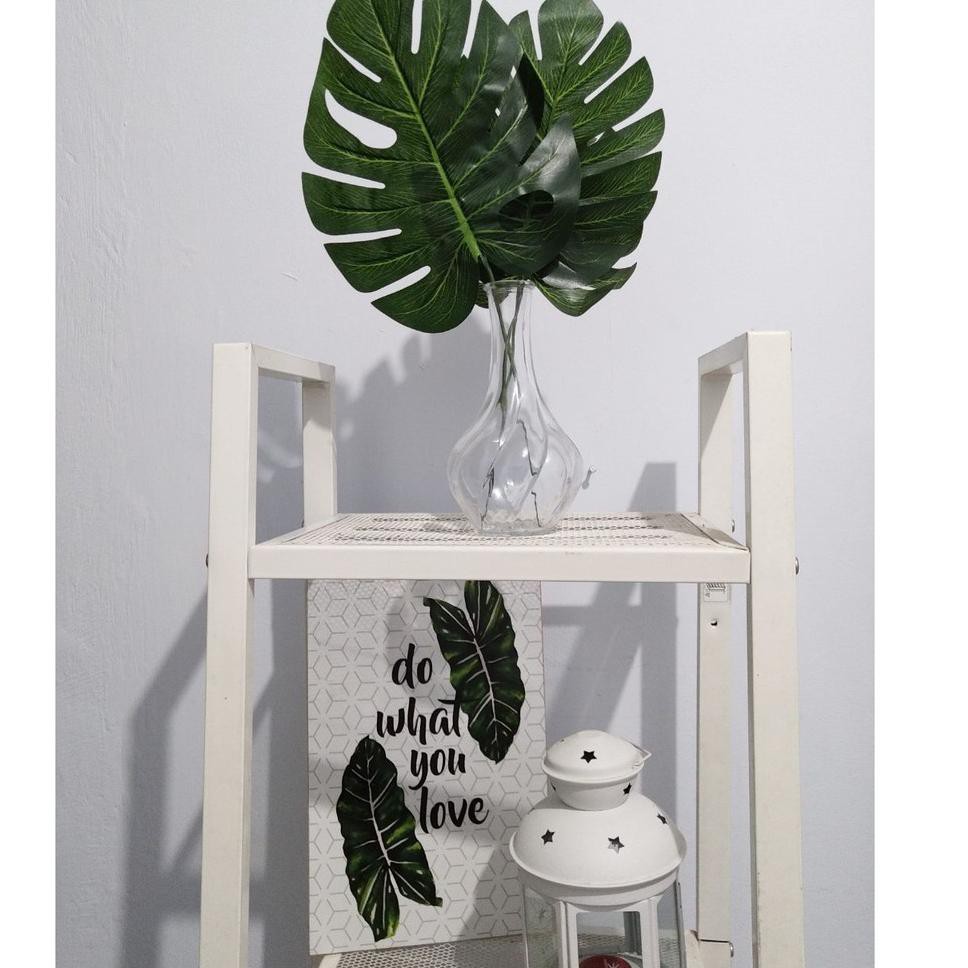 Impor Terbaru Kamilastorindo Daun Monstera Daun Artificial Dekorasi Estetik Minimalis Shopee Indonesia