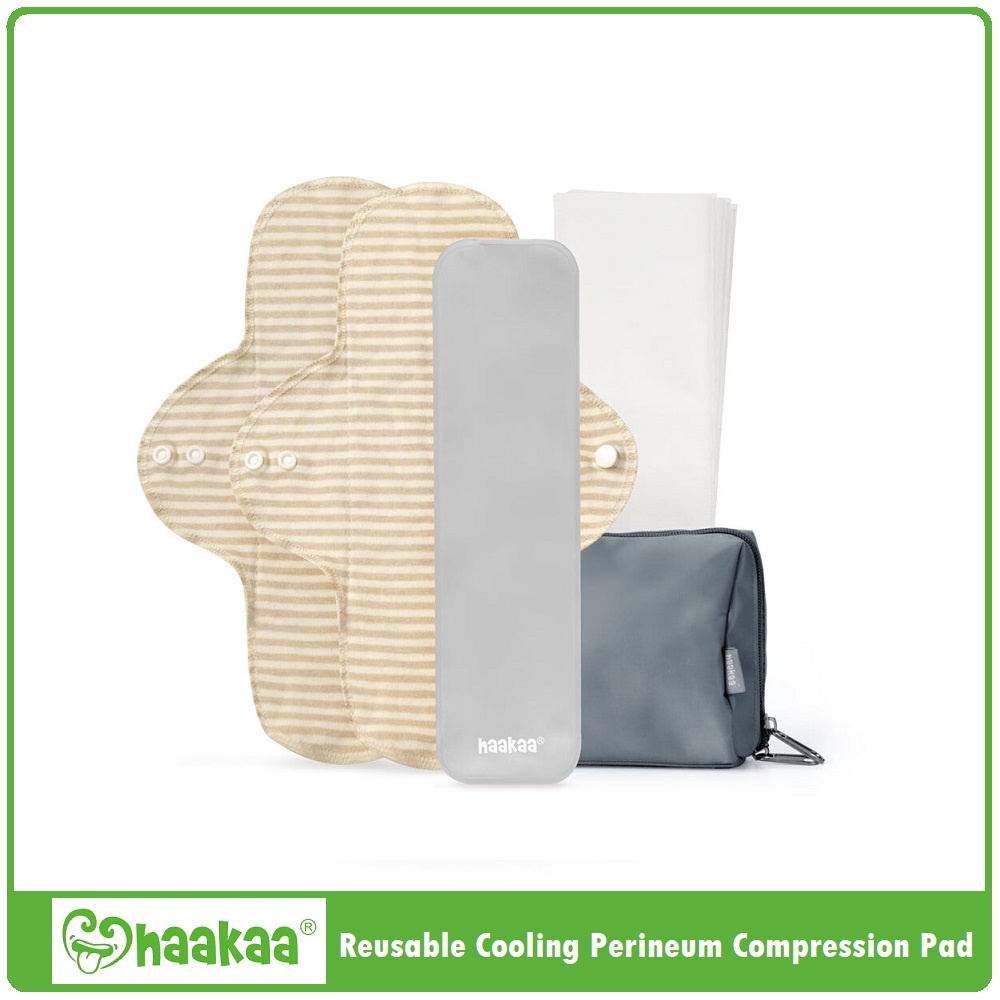 Haakaa Reusable Cooling Perineum Compression Pad - Suva Grey