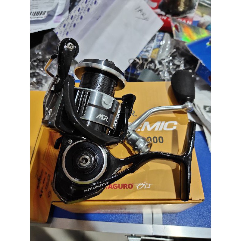 reel maguro pandemic atau virus 2500 3000 body metal power handel