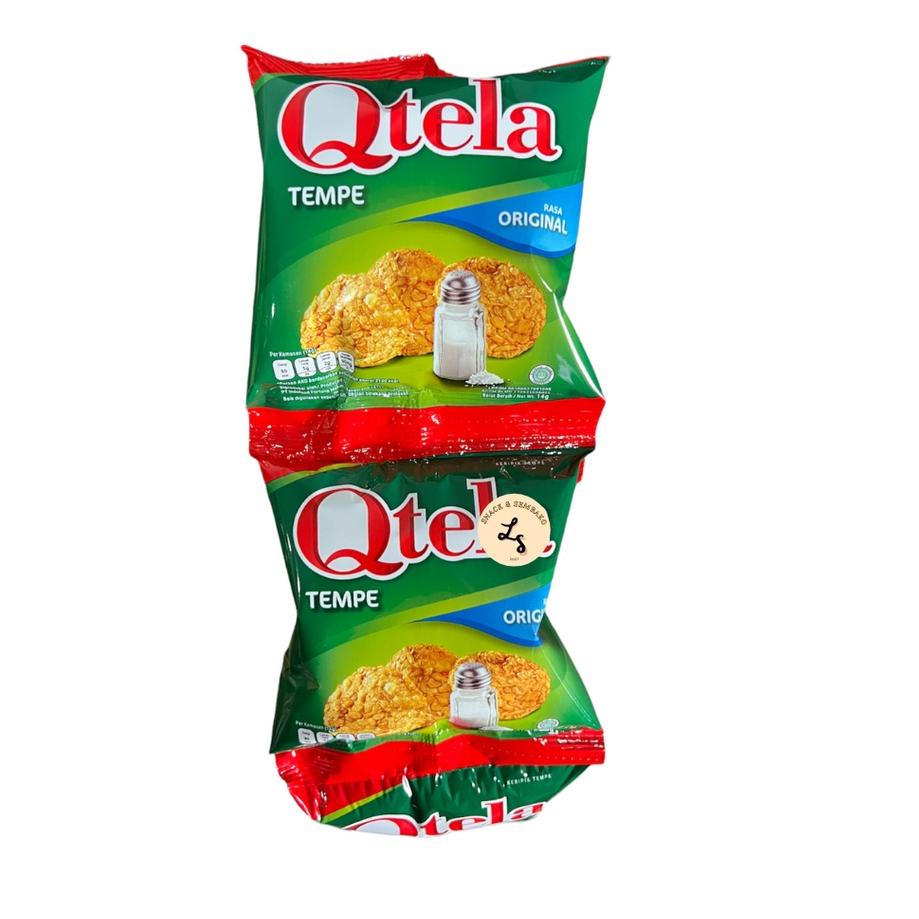 

POPULER ♧ Qtela Tempe Rasa Original 1 Renceng Isi 10 pcs @14gr;