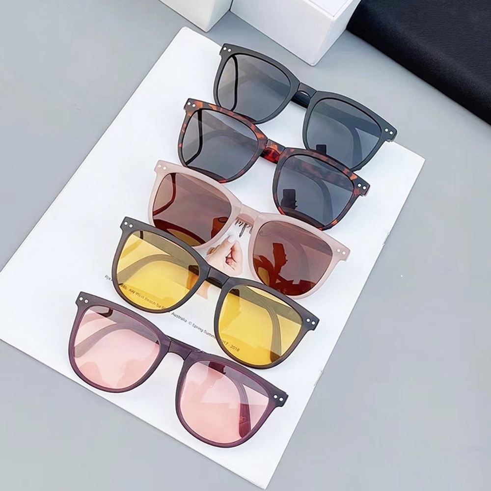 Kacamata Hitam Polarized Lipat Portable Untuk Pria / Wanita / Pasangan / outdoor / Travel