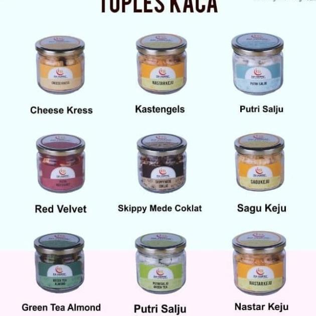 

INA COOKIES JAR TOPLES KACA