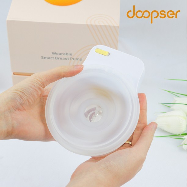 Doopser Portable Handsfree Breast Pump Single 8010 Pompa Asi Wearable