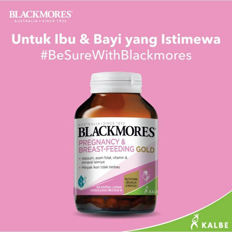 BLACKMORES PREGNANCY &amp; BREAST FEEDING GOLD